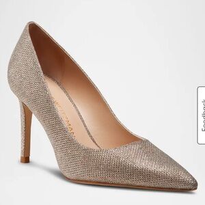 NWOT Stuart Weitzman Leigh 75 sparkly heels